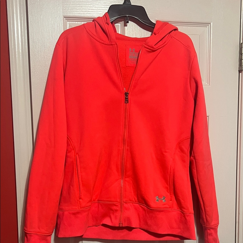 Under Armour Neon Pink Full-Zip Jacket